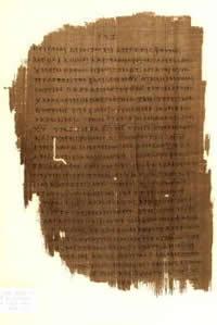 Galatians 5:20&ndash;6:8 in Papyrus 46, c. 200 AD.