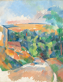 Paul Cezanne, The Bend in the Road (1900/1906).